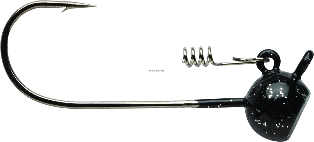 VMC Stand Up Shaky Head Jig, 1/4 Oz, #3/0 Hook, Black, 4pk 3 VMC Stand Up Shaky Head Jig, 1/4 Oz, #3/0 Hook, Black, 4pk