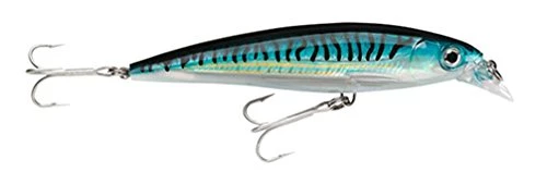 Rapala X-RAP Long Cast Slashbait, 4 3/4" Silver Blue Mackerel (SXR12SBM) Lures 3 Rapala X-RAP Long Cast Slashbait, 4 3/4" Silver Blue Mackerel (SXR12SBM) Lures