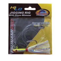 New Arrivals Tsunami Jigging Rig With Glass Minnow Lure
