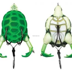 Lures Lunkerhunt Prop Turtle, 3/5", 1/2 Oz, Shamrock