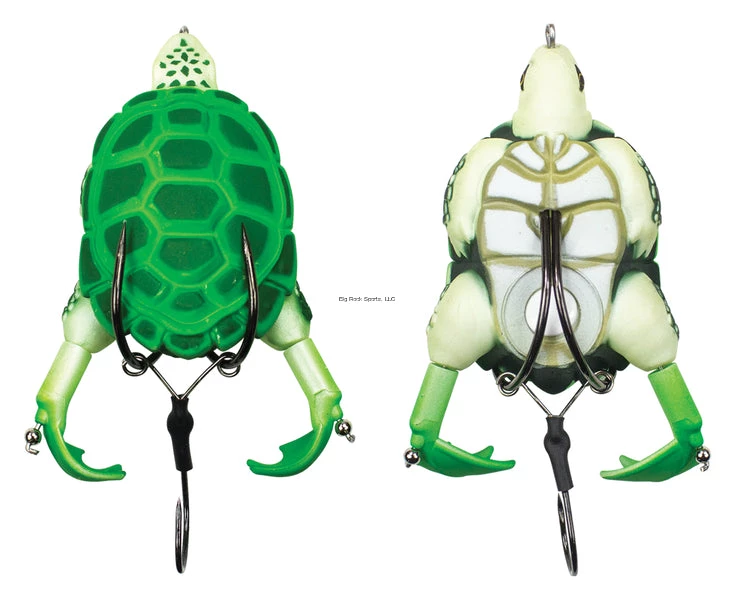 Lures Lunkerhunt Prop Turtle, 3/5", 1/2 Oz, Shamrock 3 Lures Lunkerhunt Prop Turtle, 3/5", 1/2 Oz, Shamrock