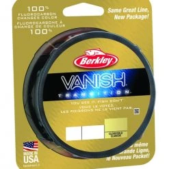 New Arrivals Berkley Vanish Transition Fluorocarbon Line Filler Spool Clear Gold