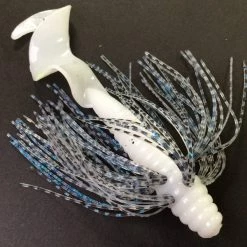 Tightlines UV Sow Belly Twister RATTLING 5" White