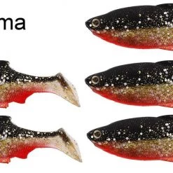 Westin WS08708 Ricky The Roach Shad Tail Swimbait Alabama 2 3/4" 5 Pack