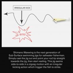 New Arrivals Shimano 0068-2450 Waxwing Jigs Saltwater