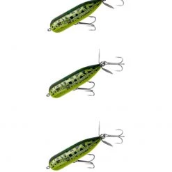 Heddon Lures Heddon Magnum Torpedo Fishing Lures- 3 5/16-Inch, 0.64 Oz, Natural Leopard Frog