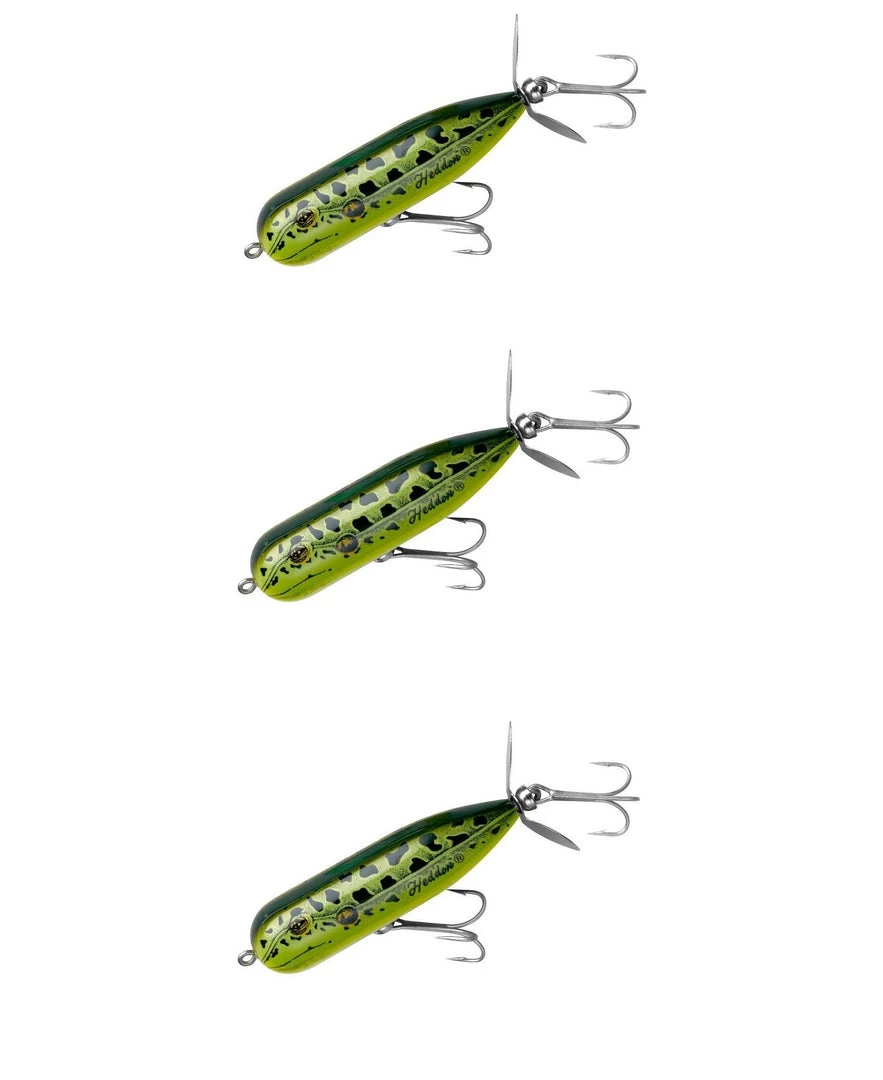 Heddon Lures Heddon Magnum Torpedo Fishing Lures- 3 5/16-Inch, 0.64 Oz, Natural Leopard Frog 3 Heddon Lures Heddon Magnum Torpedo Fishing Lures- 3 5/16-Inch, 0.64 Oz, Natural Leopard Frog
