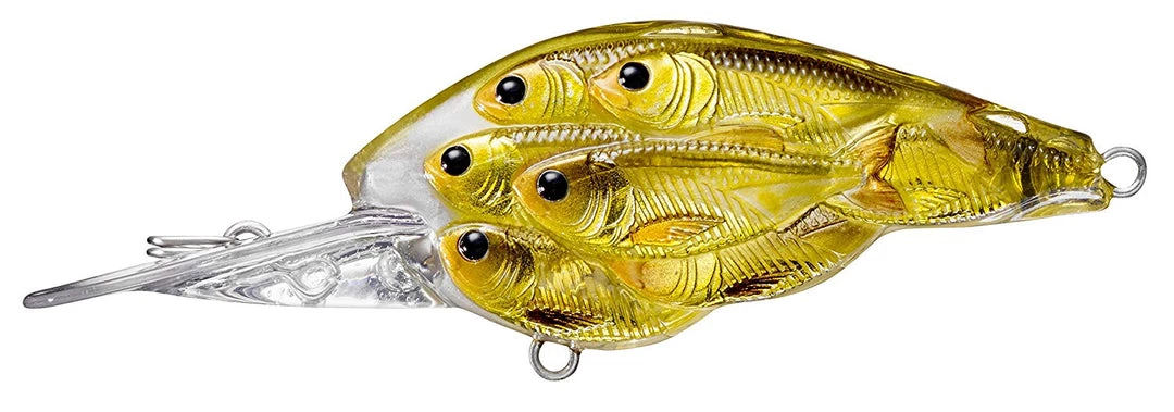 Live Target Lures LiveTarget BaitBall Yearling Crankbait, 2 3/8" 4 Live Target Lures LiveTarget BaitBall Yearling Crankbait, 2 3/8"