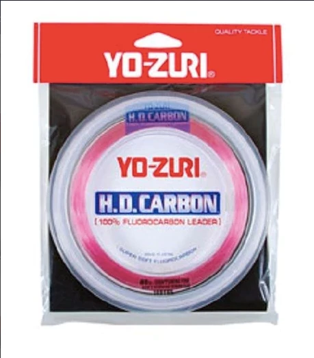 Yo-Zuri Pink 100% Fluorocarbon Leader Line New Arrivals 3 Yo-Zuri Pink 100% Fluorocarbon Leader Line New Arrivals